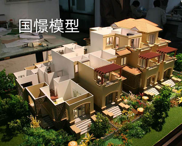 屏山县建筑模型
