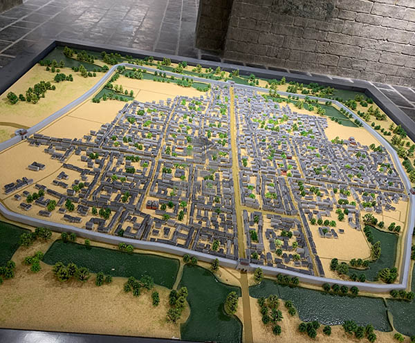 屏山县建筑模型